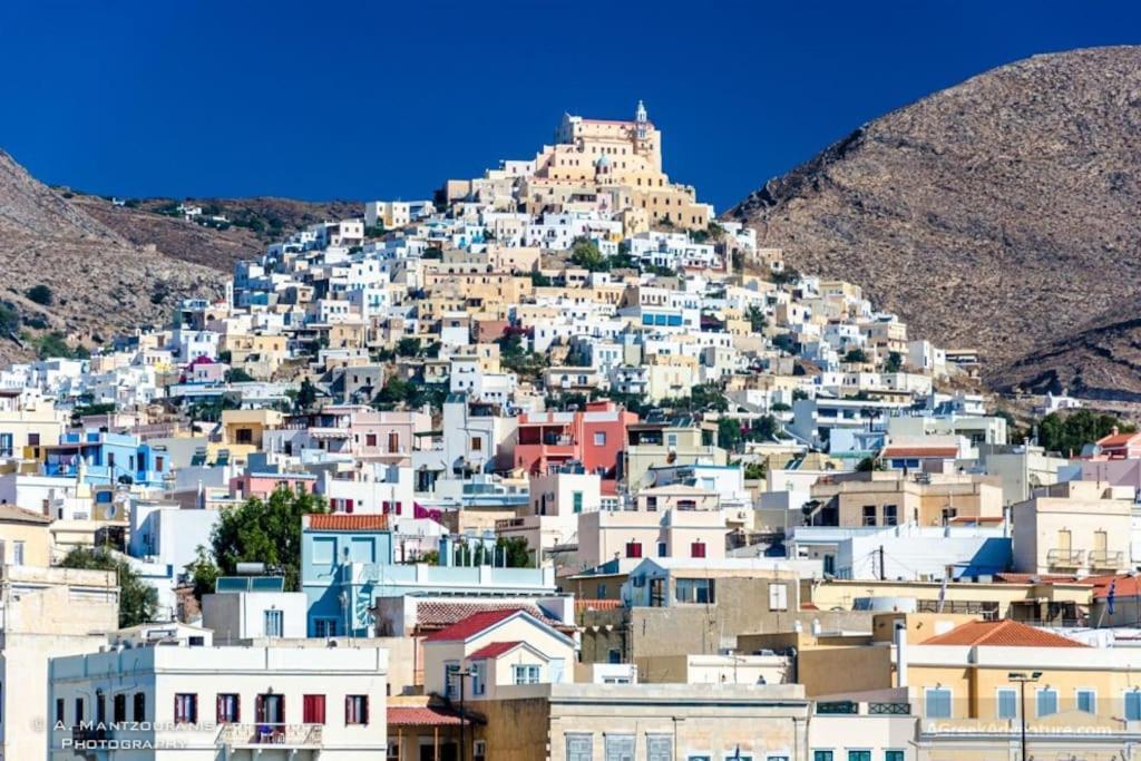 Ano Syros Marvellous Oven Apartment Exterior photo